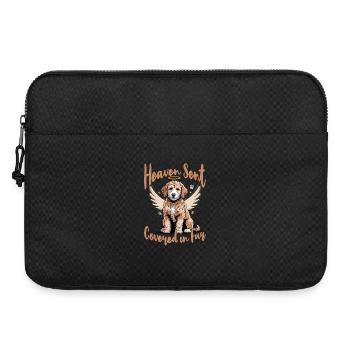 Race de chien Goldendoodle - Sacoche pour ordinateur portable 15 pouces - noir - Devant