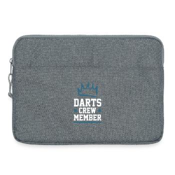 Darts Crew - Laptoptasche 15" - Grau meliert - Vorne