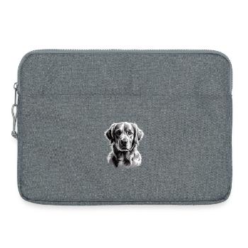 Labrador - Laptoptasche 15" - Grau meliert - Vorne