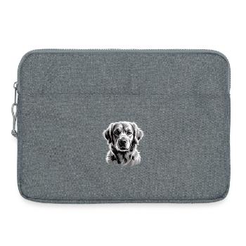Labrador - Laptoptasche 15" - Grau meliert - Vorne