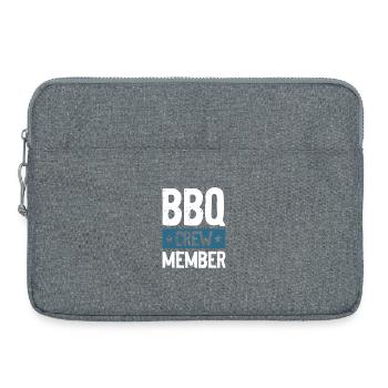 Équipe de barbecue - Sacoche pour ordinateur portable 15 pouces - gris chiné - Devant