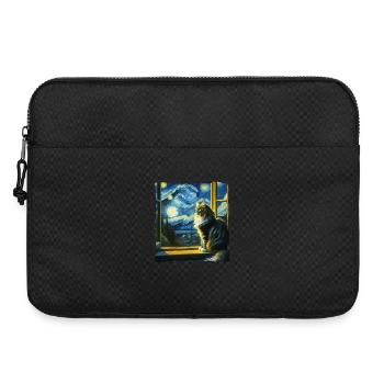 Maine Coon Starry Night - Laptoptasche 15" - Schwarz - Vorne
