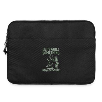 Lets Grill Something BBQ Adventure - Laptoptasche 15" - Schwarz - Vorne