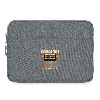 56e anniversaire Gift Man cassette Best of 1970 - Sacoche pour ordinateur portable 15 pouces - gris chiné - Devant