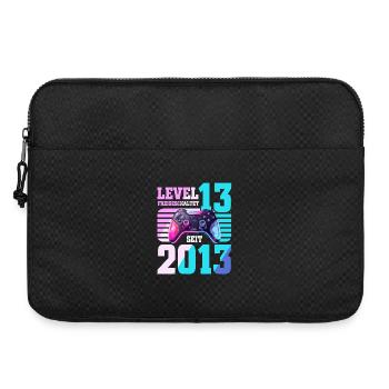 13. Geburtstag Gaming Gamer - Laptoptasche 15" - Schwarz - Vorne
