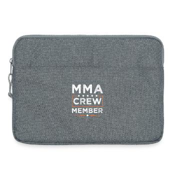 Mma Crew - Laptoptasche 15" - Grau meliert - Vorne