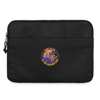 Look At Me I'm The Captain Now Sailor Sail Crew - Laptoptasche 15" - Schwarz - Vorne