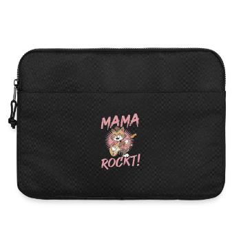 Maman Chat Maman Rocker Cool - Sacoche pour ordinateur portable 15 pouces - noir - Devant