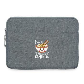 Hoffnungslose Ramen-Ramen-Bowl - Laptoptasche 15" - Grau meliert - Vorne