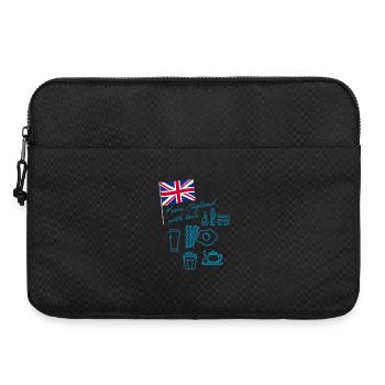 EXANGLIA (Blau) - Laptoptasche 15" - Schwarz - Vorne