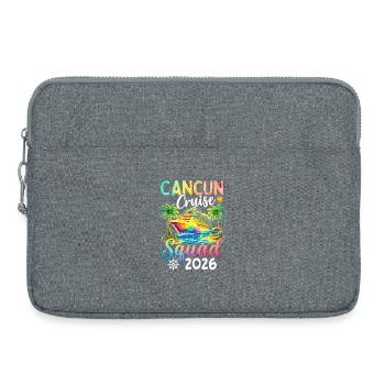 Cancun Cruise Squad 2026 - Laptop bag 15" - heather grey - Front