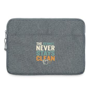 Zwingertechniker, Zwingerassistent, Tierpflege - Laptoptasche 15" - Grau meliert - Vorne