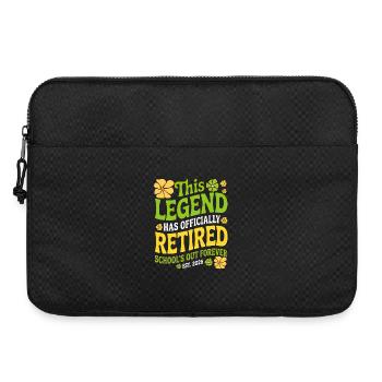 teacher Retirement Gifts for Teachers Retirement - Sacoche pour ordinateur portable 15 pouces - noir - Devant