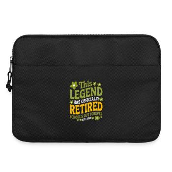 teacher Retirement Gifts for Teachers Retirement  - Sacoche pour ordinateur portable 15 pouces - noir - Devant