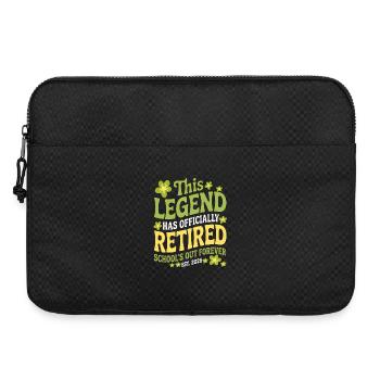 teacher Retirement Gifts for Teachers Retirement - Sacoche pour ordinateur portable 15 pouces - noir - Devant