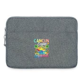Cancun Cruise Squad - Laptop bag 15" - heather grey - Front