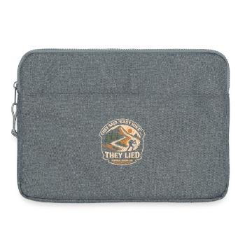Randonnée d’une journée Randonnée - Sacoche pour ordinateur portable 15 pouces - gris chiné - Devant