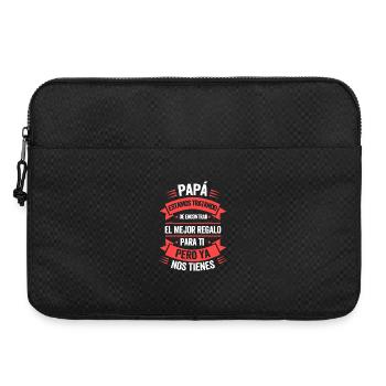 Dad, We Found Your Best Gift - Laptop bag 15" - black - Front
