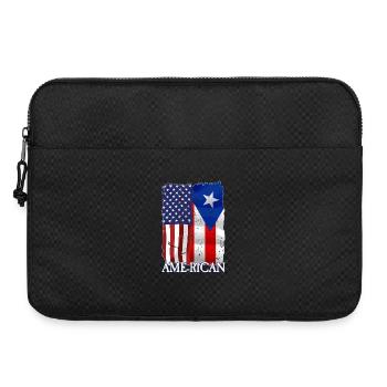 Amerikanisch Puerto-Ricanisch Puerto Rico - Laptoptasche 15" - Schwarz - Vorne