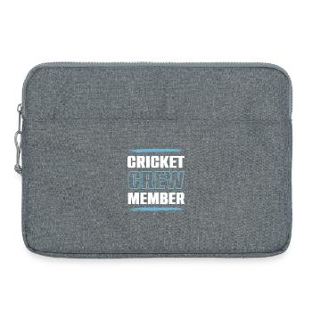 Cricket Crew - Laptoptasche 15" - Grau meliert - Vorne