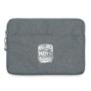 Mallorca Party Bande - Laptoptasche 15" - Grau meliert - Vorne
