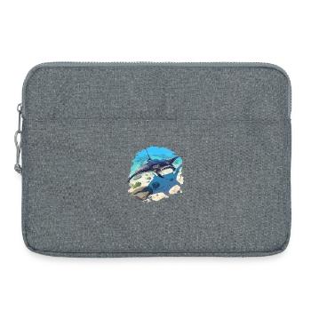 Rays Manta Rays - Laptop bag 15" - heather grey - Front
