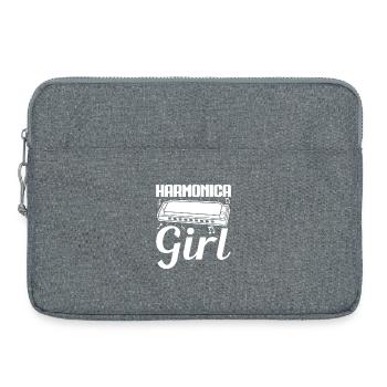 Harmonica Musican Girl Harmonica - Laptoptasche 15" - Grau meliert - Vorne