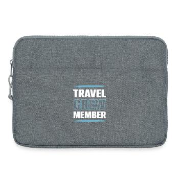 Équipe de voyage - Sacoche pour ordinateur portable 15 pouces - gris chiné - Devant