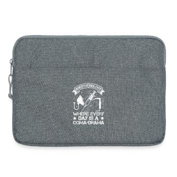 Anesthesiologist Coma-Drama Anesthesia - Laptoptasche 15" - Grau meliert - Vorne