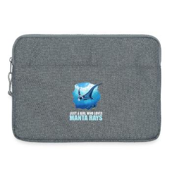 Rays Manta Rays - Laptop bag 15" - heather grey - Front