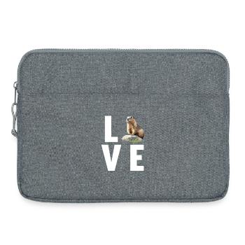 Marmots Groundhog - Laptop bag 15" - heather grey - Front