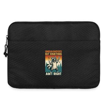 Undiagnosed But Something Ain't Right Raccoon - Laptoptasche 15" - Schwarz - Vorne