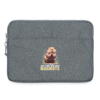 Marmots Groundhog - Laptop bag 15" - heather grey - Front