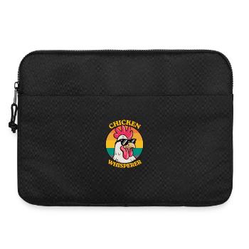 Chicken Whisperer Funny Chicken Lover Farm  - Laptop bag 15" - black - Front