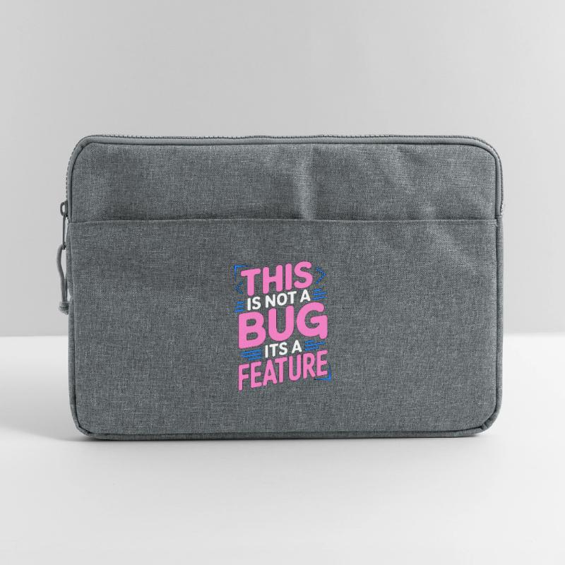 Game Developer This Is Not A Bug Game Programming Laptoptasche 15"