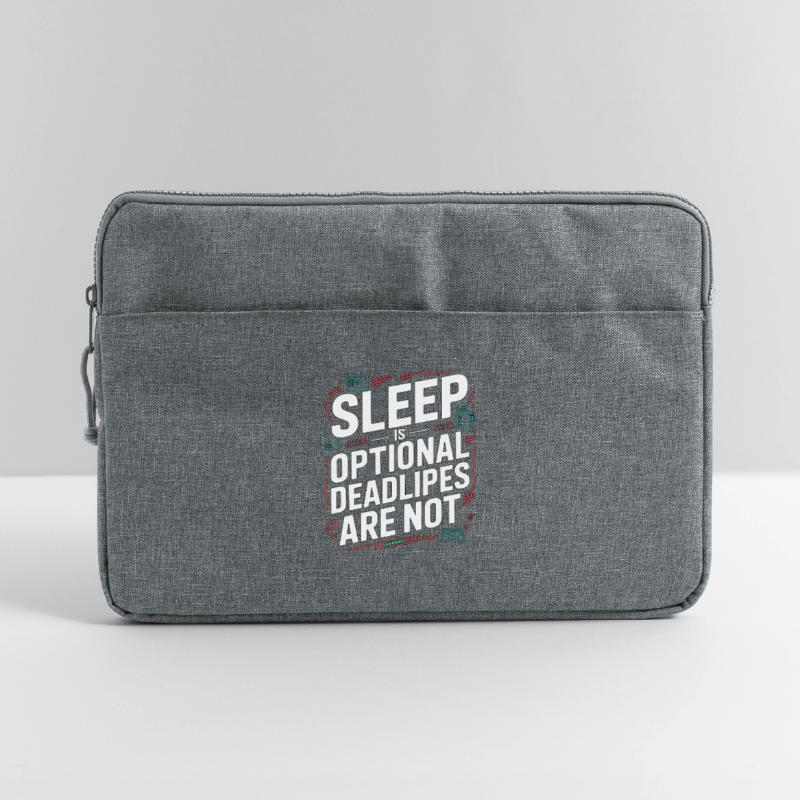 Game Developer Sleep Is Optional Game Programmer Laptop bag 15"