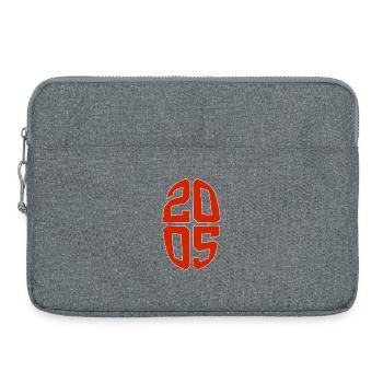 21 YEARS OLD 2005 21ST BIRTHDAY - Laptop bag 15" - heather grey - Front