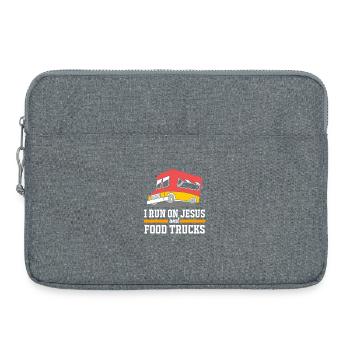 Camion de Snacks Food - Sacoche pour ordinateur portable 15 pouces - gris chiné - Devant