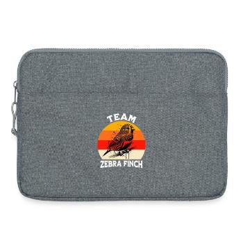Team Zebrafinch - Sacoche pour ordinateur portable 15 pouces - gris chiné - Devant