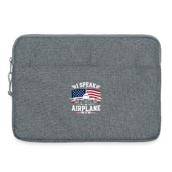 Aircraft Maintenance Technician Aviation - Laptop bag 15" - heather grey - Front