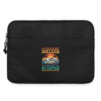 Camping Bonfire Camp Life Forest Camper - Laptop bag 15" - black - Front