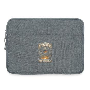 Welder Welding Specialist - Laptop bag 15" - heather grey - Front