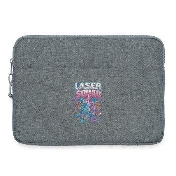 Laser Tag Squad - Laptop bag 15" - heather grey - Front