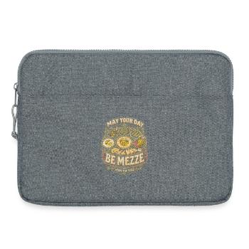 Lebanon Lebanese May Your Day Be Mezze - Laptop bag 15" - heather grey - Front