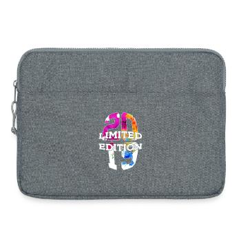 ÉDITION LIMITÉE 2019 7 ANS 7E ANNIVERSAIRE - Sacoche pour ordinateur portable 15 pouces - gris chiné - Devant