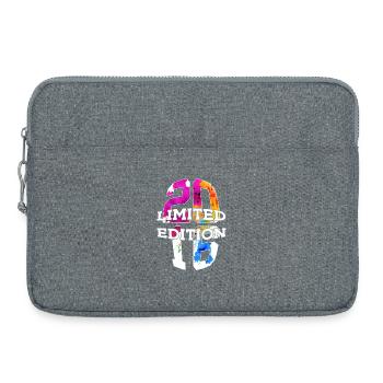 LIMITED EDITION 2016 10 YEARS 10TH BIRTHDAY - Laptop bag 15" - heather grey - Front