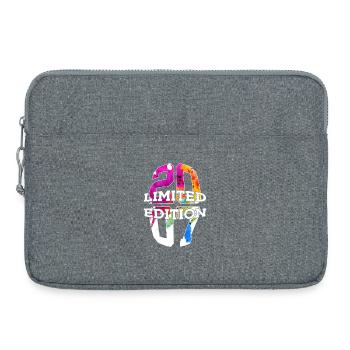 LIMITED EDITION 2007 19 YEARS 19TH BIRTHDAY - Laptop bag 15" - heather grey - Front