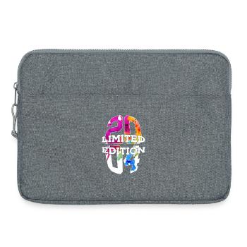 ÉDITION LIMITÉE 2004 22 ANS 22E ANNIVERSAIRE - Sacoche pour ordinateur portable 15 pouces - gris chiné - Devant
