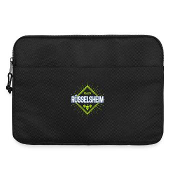 Rüsselsheim am Main Retro Reben Deutschland Design - Sacoche pour ordinateur portable 15 pouces - noir - Devant