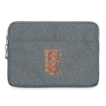 Marokkaner Marokko Marokkanisch Marokkanerin - Laptoptasche 15" - Grau meliert - Vorne